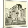 The Rue Debray, Nice, Damaged by the Riviera Earthquake, 1887-null-Mounted Giclee Print