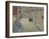 The Rue Monsier with Flags, 1878-Edouard Manet-Framed Giclee Print