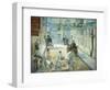 The Rue Mosnier with Pavers, 1878-Edouard Manet-Framed Giclee Print