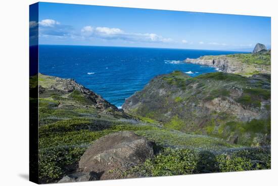 The Rugged Coastline of Western Maui, Hawaii, United States of America, Pacific-Michael Runkel-Stretched Canvas