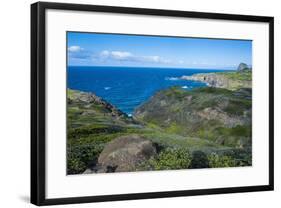 The Rugged Coastline of Western Maui, Hawaii, United States of America, Pacific-Michael Runkel-Framed Photographic Print