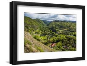 The Rugged Interior of Western Maui, Hawaii, United States of America, Pacific-Michael Runkel-Framed Photographic Print