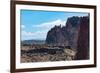 The rugged Smith Rock State Park in central Oregon's High Desert, near Bend, Oregon, United States -Martin Child-Framed Photographic Print