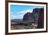 The rugged Smith Rock State Park in central Oregon's High Desert, near Bend, Oregon, United States -Martin Child-Framed Photographic Print