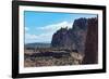 The rugged Smith Rock State Park in central Oregon's High Desert, near Bend, Oregon, United States -Martin Child-Framed Photographic Print