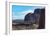 The rugged Smith Rock State Park in central Oregon's High Desert, near Bend, Oregon, United States -Martin Child-Framed Photographic Print