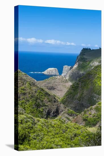 The Rugged West Maui Landscape and Coastline, Maui, Hawaii, United States of America, Pacific-Michael Runkel-Stretched Canvas