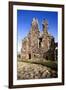 The Ruin of Newark Castle on the Fife Coast Path Near St. Monans, Fife, Scotland, UK-Mark Sunderland-Framed Photographic Print