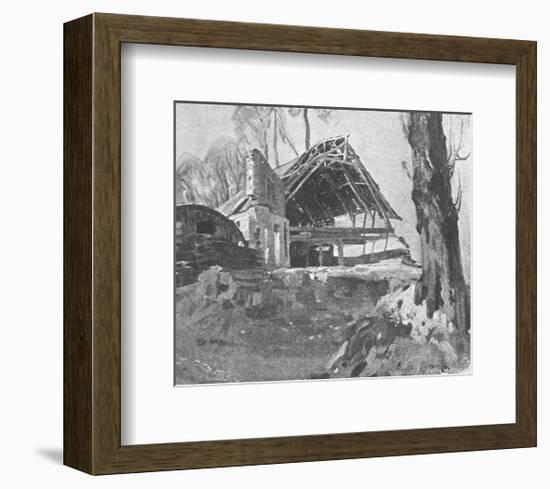 The Ruined Barn-Sir Alfred Munnings-Framed Premium Giclee Print