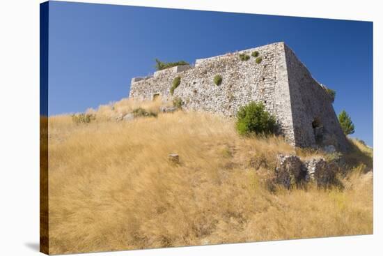 The Ruined Castle of Agios Georgios, Kastro, Near Argostoli-Ruth Tomlinson-Stretched Canvas