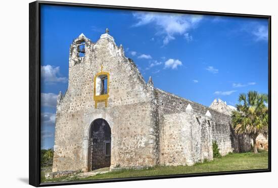 The Ruined Church of Pixila, Completed in 1797, Cuauhtemoc, Yucatan, Mexico, North America-Richard Maschmeyer-Framed Photographic Print