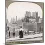 The Ruined City : Looking West from the Jewish Synagogue-null-Mounted Premium Photographic Print