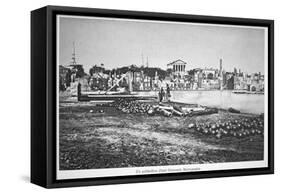 The Ruined City of Richmond, Virginia, at the War's End-American Photographer-Framed Stretched Canvas