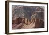 The Ruined City of Shahr-E Zohak in the Bamiyan Province, Afghanistan, Asia-Alex Treadway-Framed Photographic Print