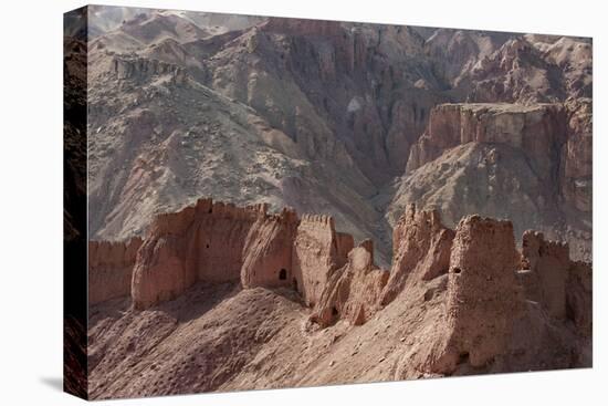 The Ruined City of Shahr-E Zohak in the Bamiyan Province, Afghanistan, Asia-Alex Treadway-Stretched Canvas