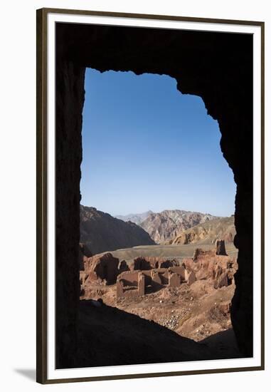 The Ruined City of Shahr-E Zohak in the Bamiyan Province, Afghanistan, Asia-Alex Treadway-Framed Premium Photographic Print