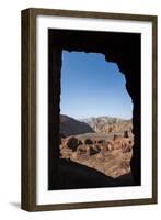 The Ruined City of Shahr-E Zohak in the Bamiyan Province, Afghanistan, Asia-Alex Treadway-Framed Photographic Print