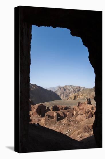 The Ruined City of Shahr-E Zohak in the Bamiyan Province, Afghanistan, Asia-Alex Treadway-Stretched Canvas