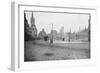 The Ruins and Bell Tower of Douai, France, 1918-null-Framed Giclee Print