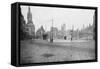 The Ruins and Bell Tower of Douai, France, 1918-null-Framed Stretched Canvas