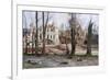 The Ruins of a House, Soupir, First World War, April 1917-Francois Flameng-Framed Giclee Print