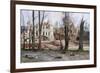 The Ruins of a House, Soupir, First World War, April 1917-Francois Flameng-Framed Giclee Print