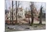 The Ruins of a House, Soupir, First World War, April 1917-Francois Flameng-Mounted Giclee Print