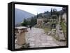 The Ruins of Ancient Delphi, UNESCO World Heritage Site, Greece, Europe-null-Framed Stretched Canvas