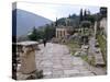 The Ruins of Ancient Delphi, UNESCO World Heritage Site, Greece, Europe-null-Stretched Canvas