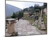 The Ruins of Ancient Delphi, UNESCO World Heritage Site, Greece, Europe-null-Mounted Photographic Print