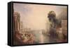 The Ruins of Ancient Rome, C.1820-George Barrett-Framed Stretched Canvas