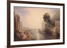 The Ruins of Ancient Rome, C.1820-George Barrett-Framed Giclee Print