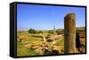 The Ruins of Chellah with Minaret, Rabat, Morocco, North Africa, Africa-Neil Farrin-Framed Stretched Canvas