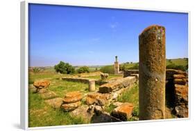 The Ruins of Chellah with Minaret, Rabat, Morocco, North Africa, Africa-Neil Farrin-Framed Photographic Print