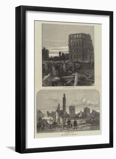 The Ruins of Chicago-null-Framed Giclee Print