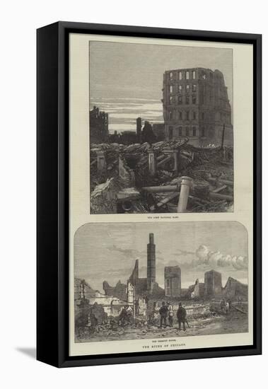 The Ruins of Chicago-null-Framed Stretched Canvas