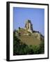 The Ruins of Corfe Castle, Dorset, England, UK-John Miller-Framed Photographic Print