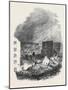 The Ruins of Cotton's Wharf the Great Fire in Southwark July6 1861-null-Mounted Giclee Print