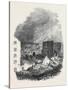 The Ruins of Cotton's Wharf the Great Fire in Southwark July6 1861-null-Stretched Canvas