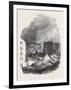The Ruins of Cotton's Wharf the Great Fire in Southwark July6 1861-null-Framed Giclee Print