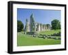 The Ruins of Glastonbury Abbey, Glastonbury, Somerset, England, UK-Christopher Nicholson-Framed Photographic Print