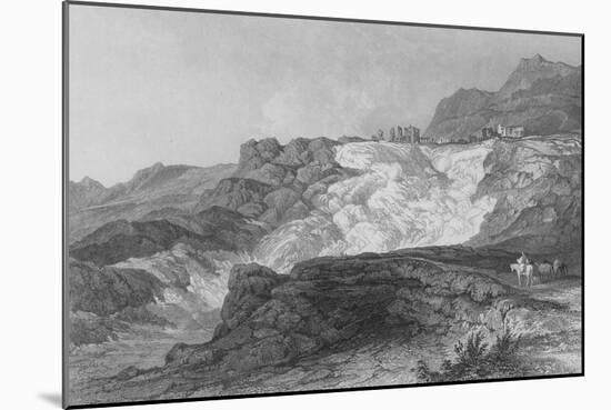 The Ruins of Hierapolis, Now Called Pambouk Kaleh, on the Way from Laodicea-Thomas Allom-Mounted Giclee Print