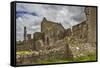 The ruins of Hore Abbey, near the ruins of the Rock of Cashel, Cashel, County Tipperary, Munster, R-Nigel Hicks-Framed Stretched Canvas