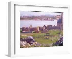 The Ruins of Iona Abbey-Francis Campbell Boileau Cadell-Framed Giclee Print