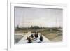 The Ruins of Karnak from the West, 19th Century-David Roberts-Framed Giclee Print