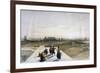 The Ruins of Karnak from the West, 19th Century-David Roberts-Framed Giclee Print