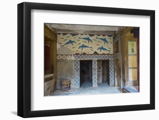 The Ruins of Knossos, the Largest Bronze Age Archaeological Site, Minoan Civilization-Michael Runkel-Framed Photographic Print