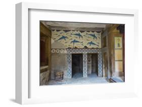 The Ruins of Knossos, the Largest Bronze Age Archaeological Site, Minoan Civilization-Michael Runkel-Framed Photographic Print