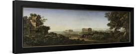 The Ruins of Paestum, 1805-30-Gioacchino Rinaldi-Framed Premium Giclee Print