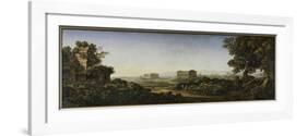 The Ruins of Paestum, 1805-30-Gioacchino Rinaldi-Framed Giclee Print